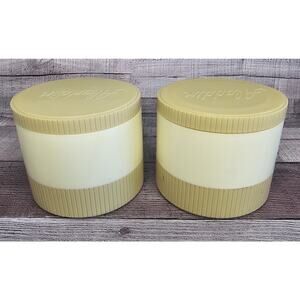 Vintage ALADDIN JAR Model 7000 Beige Insulated Hot Cold Freezer Thermo